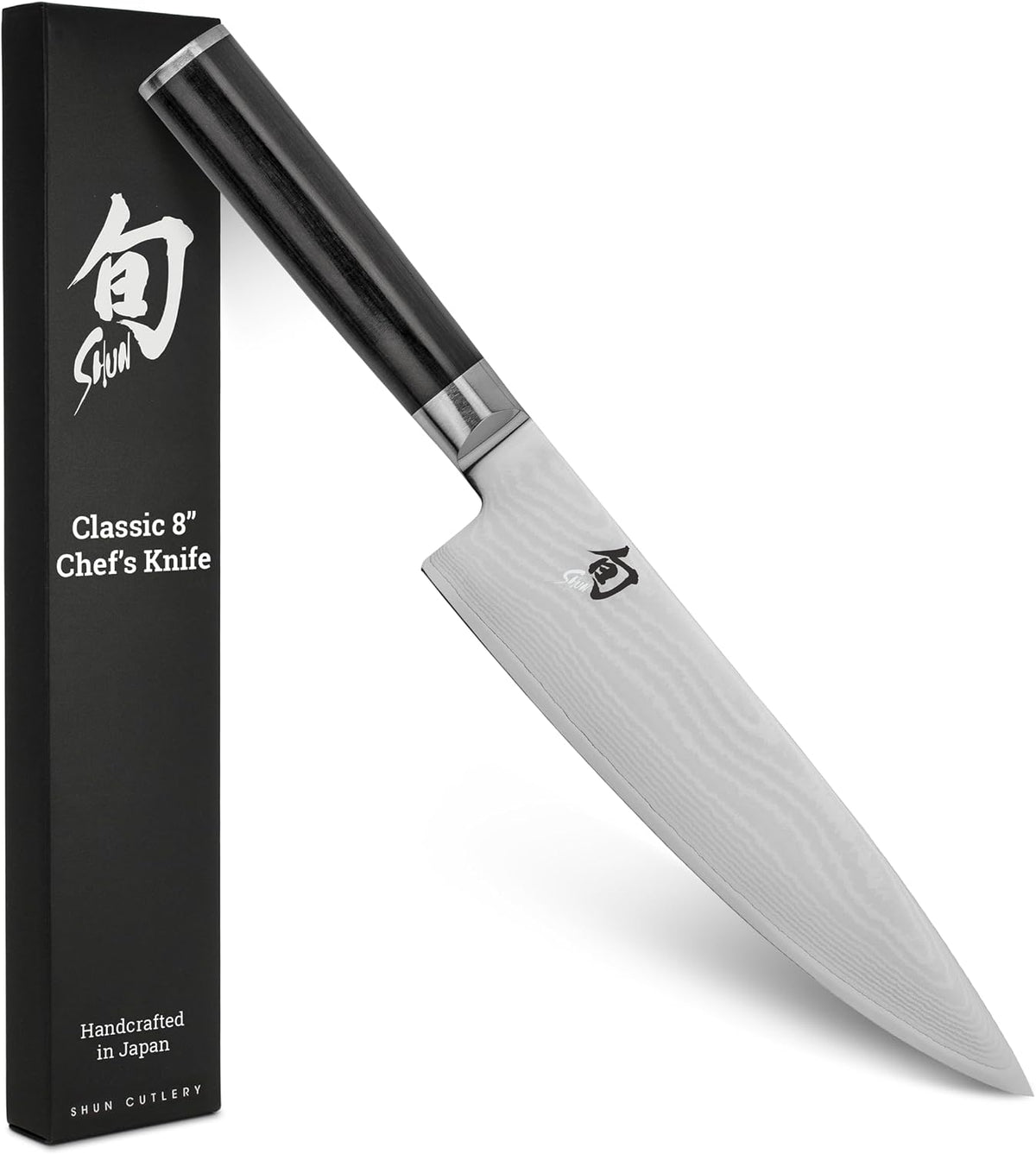 Classic 6" Chef's Knife, Handcrafted Japanese Kitchen Knife for Professional and Home Chefs, VG-MAX Core with Damascus Stainless Steel Cladding, Pakkawood Handle