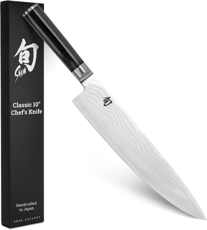 Classic 6" Chef's Knife, Handcrafted Japanese Kitchen Knife for Professional and Home Chefs, VG-MAX Core with Damascus Stainless Steel Cladding, Pakkawood Handle