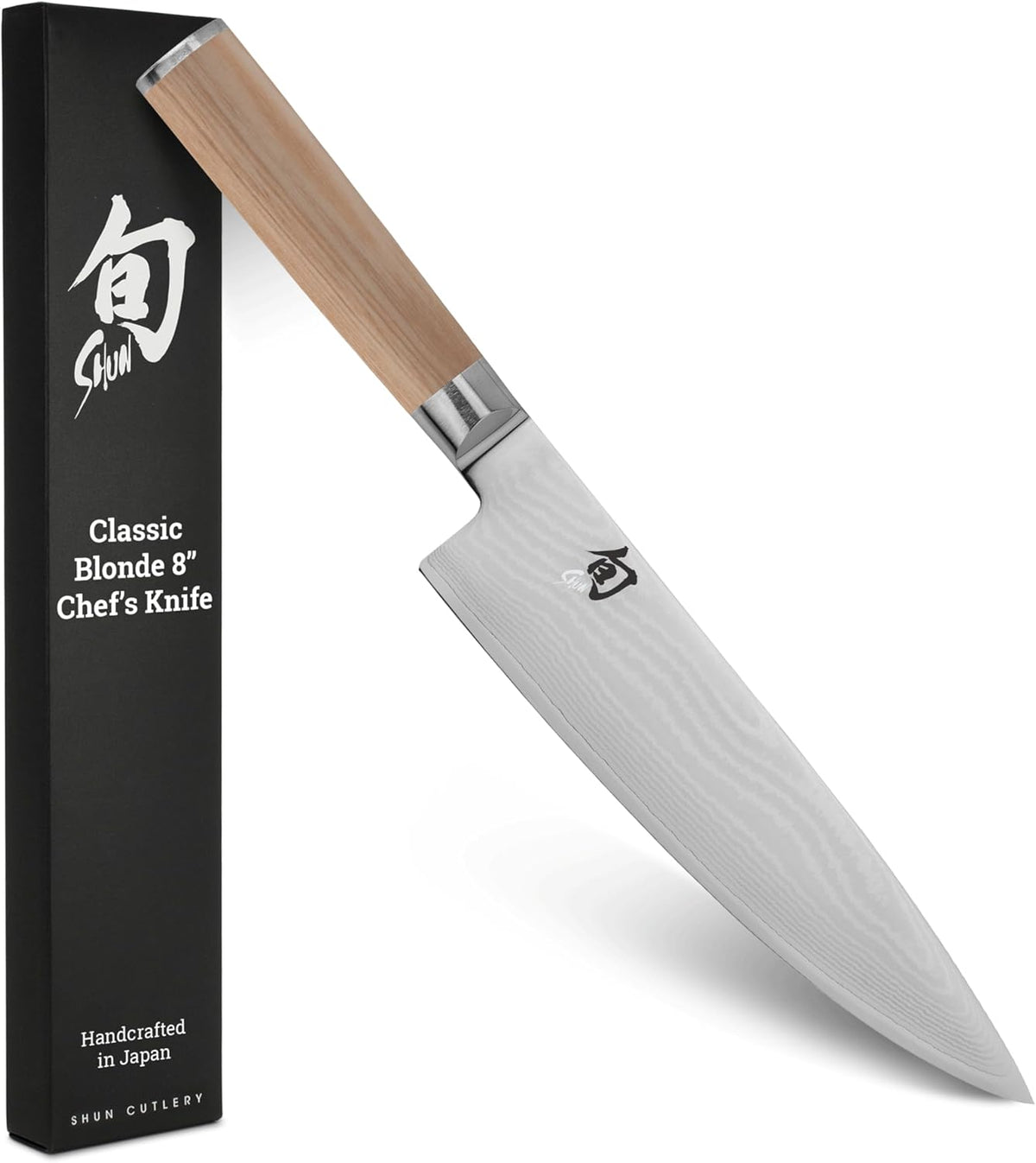Classic 6" Chef's Knife, Handcrafted Japanese Kitchen Knife for Professional and Home Chefs, VG-MAX Core with Damascus Stainless Steel Cladding, Pakkawood Handle