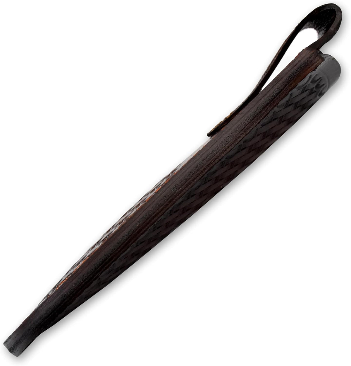 Custom Leather Sheath Tooled Leather Sheath/Hunting Knife Sheath Universal Leather Knife Sheath, 100% Real Laether/ (Dark Brown, 9.0" Inches)