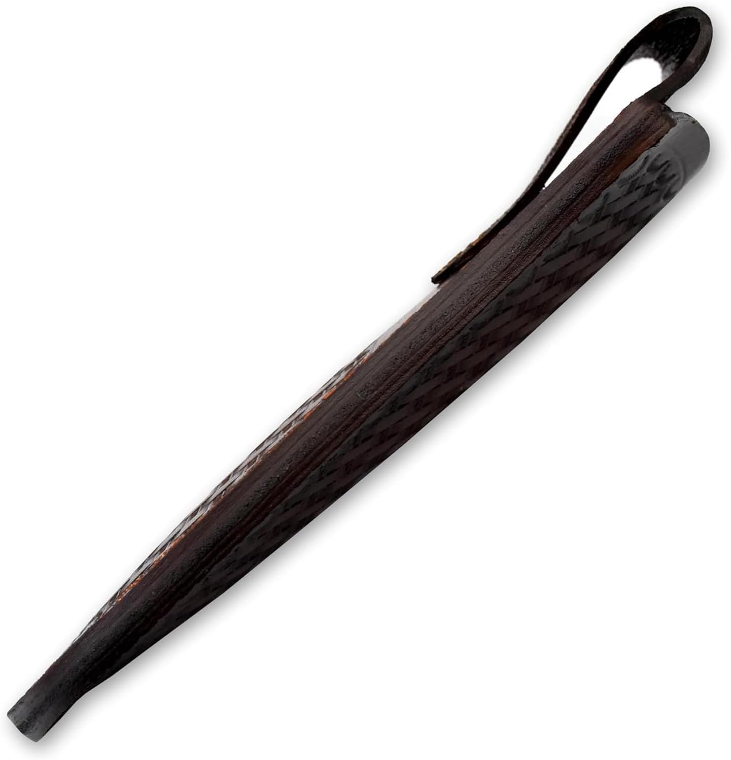 Custom Leather Sheath Tooled Leather Sheath/Hunting Knife Sheath Universal Leather Knife Sheath, 100% Real Laether/ (Dark Brown, 9.0" Inches)
