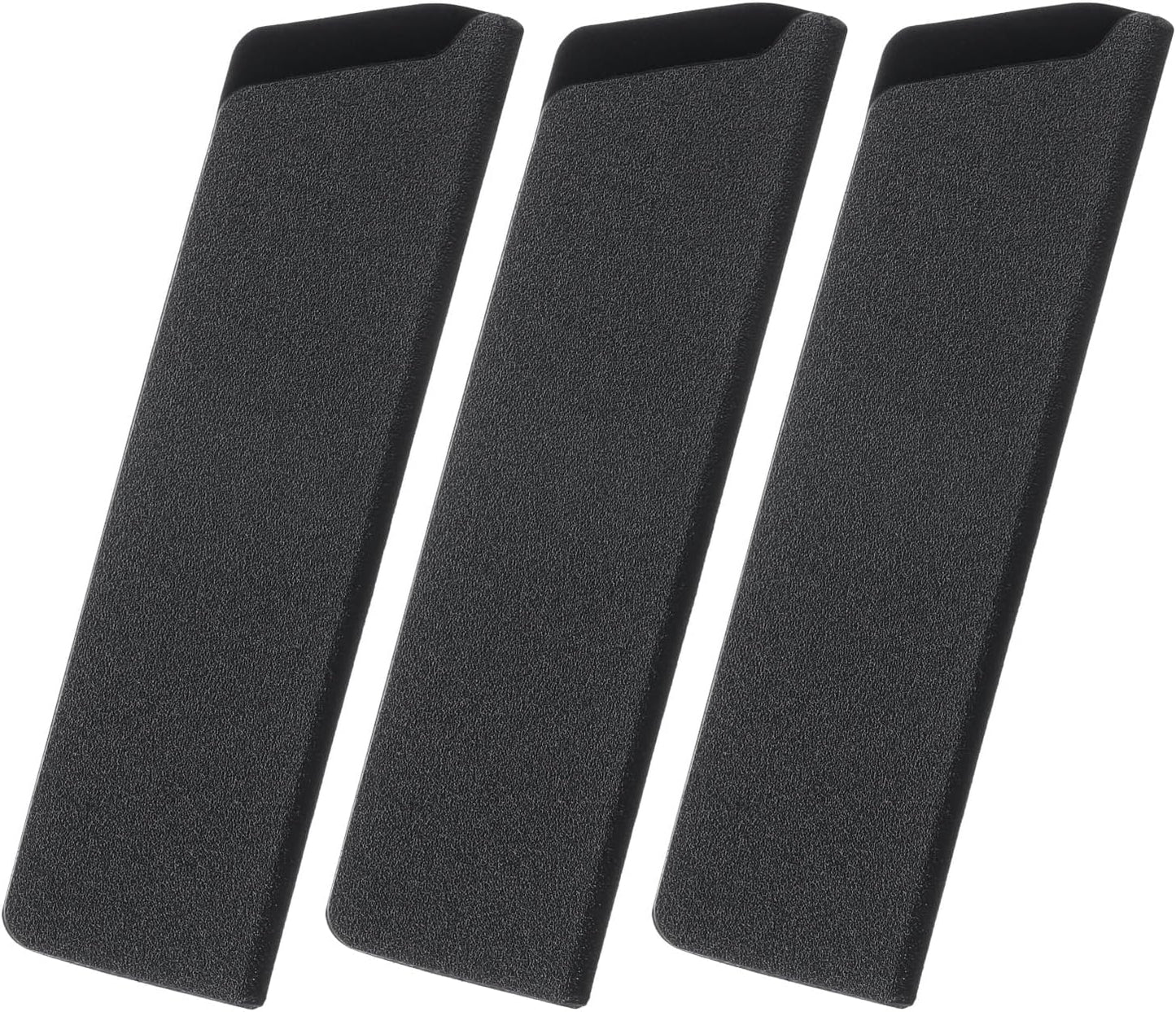 5 Pcs Knife Cover Sleeves, 8.3" x 1.4" ABS Knives Edge Guard Blade Protector Universal Knife Sheath for Home Kitchen, Black
