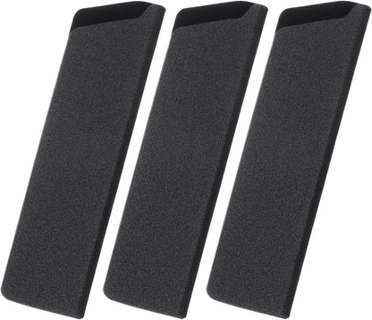 5 Pcs Knife Cover Sleeves, 8.3" x 1.4" ABS Knives Edge Guard Blade Protector Universal Knife Sheath for Home Kitchen, Black