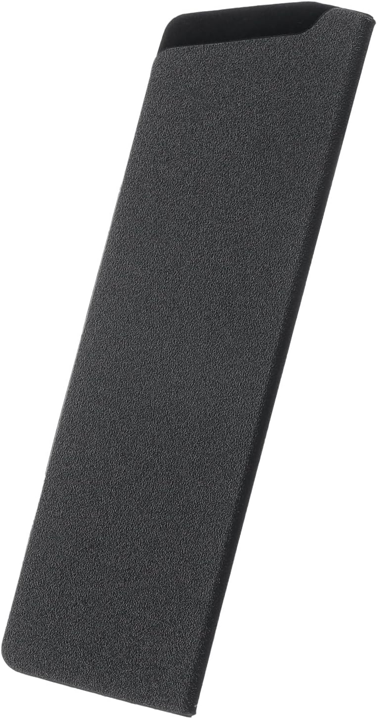 5 Pcs Knife Cover Sleeves, 8.3" x 1.4" ABS Knives Edge Guard Blade Protector Universal Knife Sheath for Home Kitchen, Black