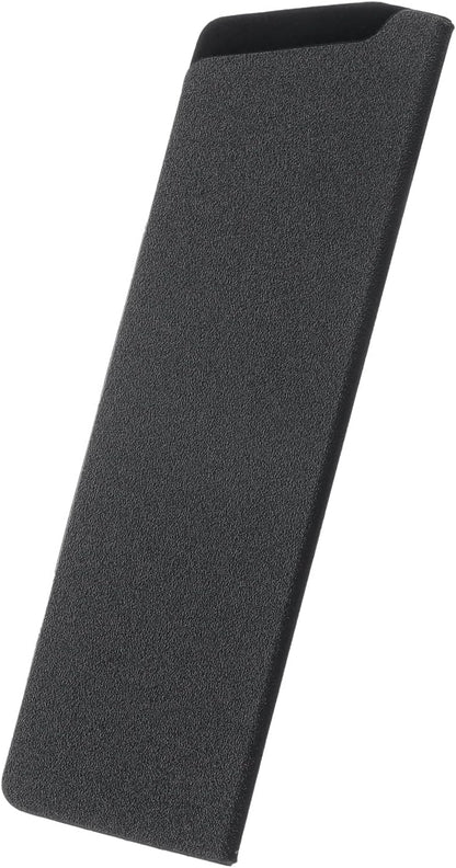 5 Pcs Knife Cover Sleeves, 8.3" x 1.4" ABS Knives Edge Guard Blade Protector Universal Knife Sheath for Home Kitchen, Black