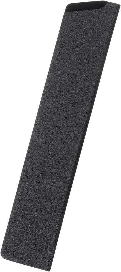 5 Pcs Knife Cover Sleeves, 8.3" x 1.4" ABS Knives Edge Guard Blade Protector Universal Knife Sheath for Home Kitchen, Black