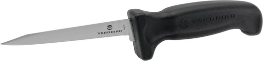 Poultry Processing Knife, 3.5" High-Carbon Stainless Steel Blade, Dual Cutting-Edge Tip, Slip-Resistant Handle, Model: 47185