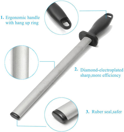 Knife Sharpener Diamond Knife Sharpener Chef Sharpening Stones Steel Knife Grinder Home Chopper Sharpeners 1Pcs