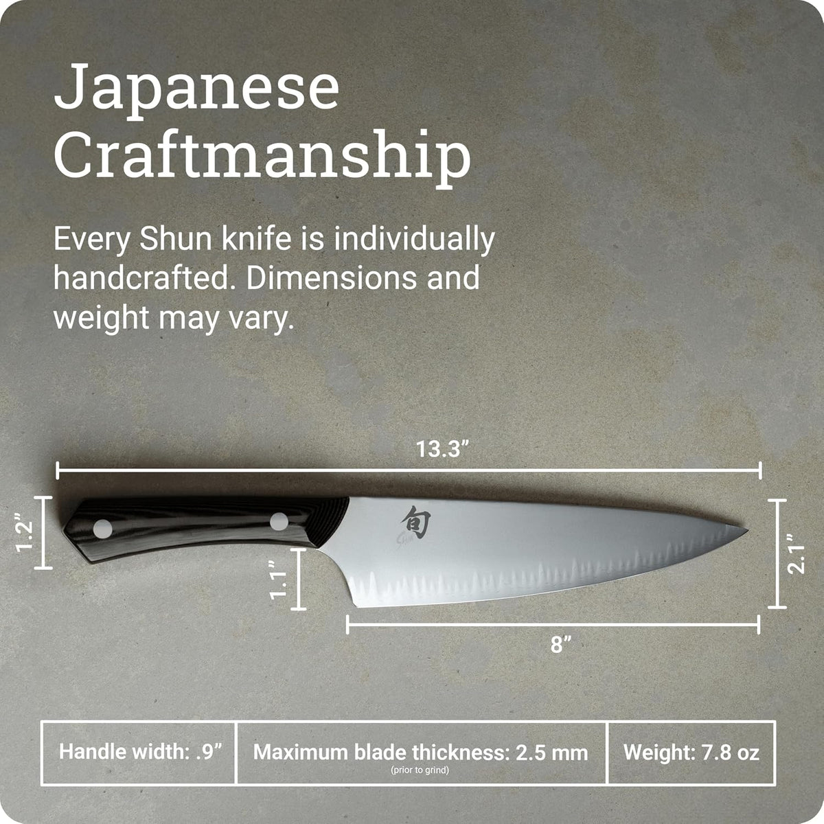 Narukami 8" Chef's Knife