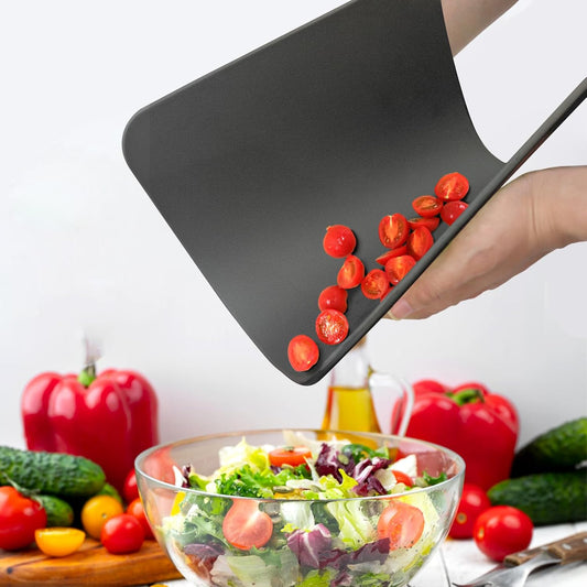 Thick TPU Cutting Boards for Kitchen, Rubber Flexible Cutting Board Mats, Nonslip Silicone Chopping Mats Foldable BPA Free Knife Friendly Non-Toxic Dishwasher Safe