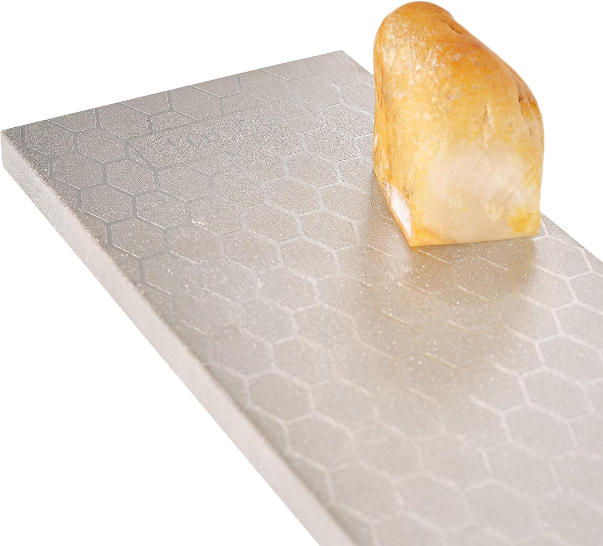8 inch Diamond Sharpening Stone Knife Sharpener, 400/1000 Dual Grit Honing Stone Lapping Plate for Scissor Chisels Blades Woodworking Tool