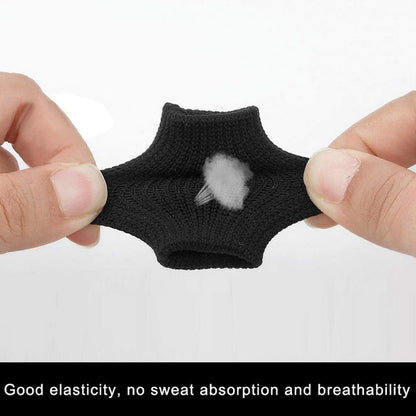 20 Pcs Finger Sleeves Protectors, Elastic Sport Finger Sleeves, Blue/Black | Breathable Nylon-Spandex Blend, Soft Stretch Fit, Helps Reduce Finger Discomfort, For Sports And Daily Wear