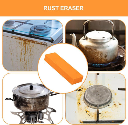 Metal Rust Eraser - Rubber Rust Remove Eraser | Decontamination Artifact Eraser | Magic Rubber Rust Removal Eraser | Stainless Steel Knives Rust Decontamination Artifact, Dirt and Stains Remover