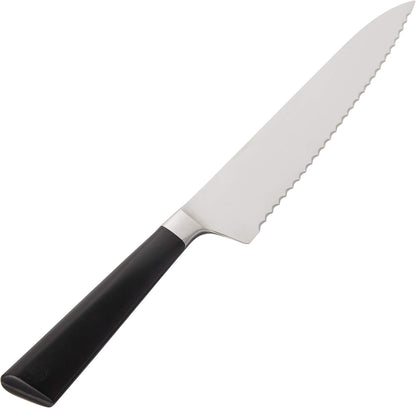 Züm Forged Utility Wavy Edge Knife, 6 Inch,Black