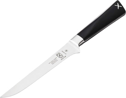 Züm Forged Utility Wavy Edge Knife, 6 Inch,Black