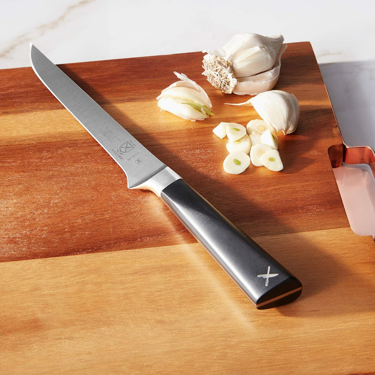 Züm Forged Utility Wavy Edge Knife, 6 Inch,Black