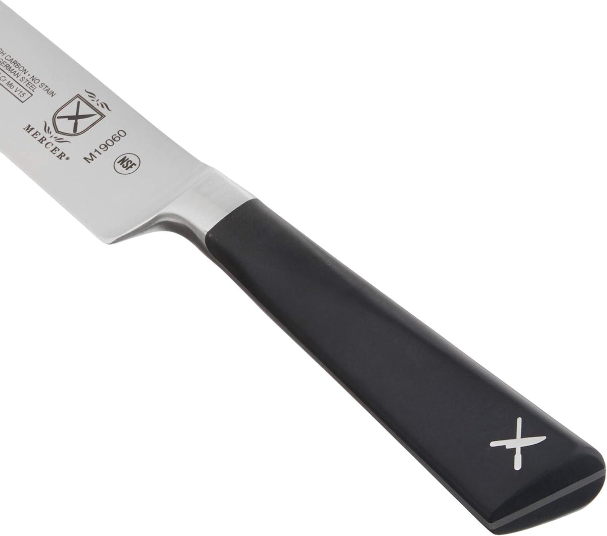Züm Forged Utility Wavy Edge Knife, 6 Inch,Black