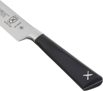 Züm Forged Utility Wavy Edge Knife, 6 Inch,Black