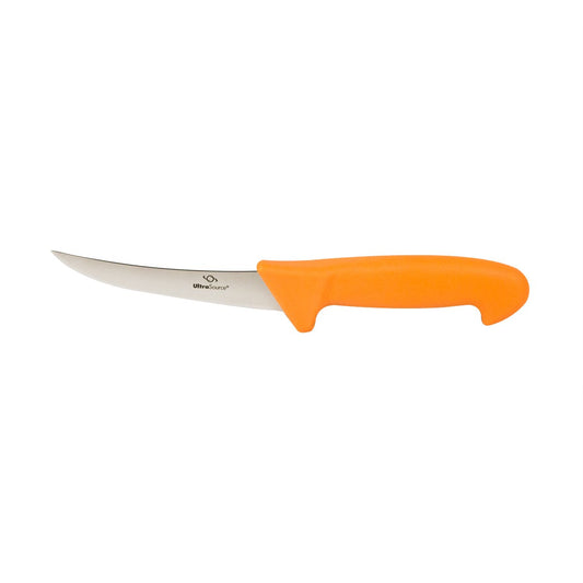 Boning Knife, 5" Curved/Semi-Flexible Blade, Polypropylene Handle