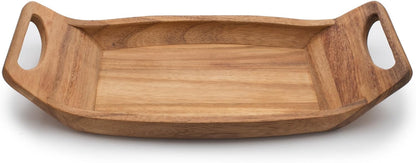 Gourmet 28330 Local 338 Bagel Miter, Acacia Wood, 7 x 5.5 x 2.5 inches