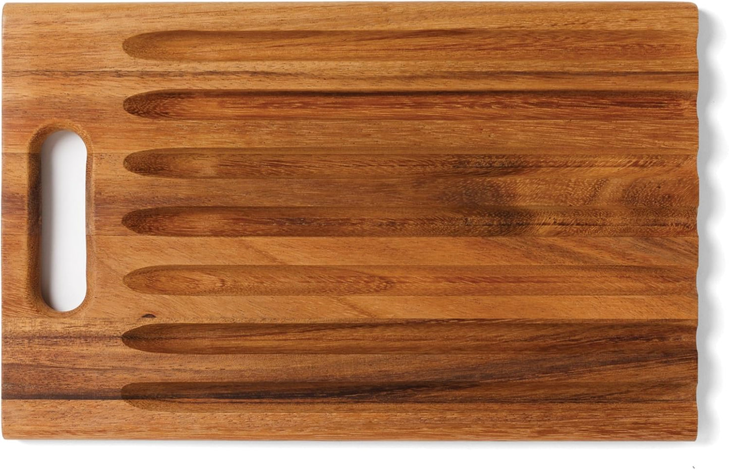 Gourmet 28330 Local 338 Bagel Miter, Acacia Wood, 7 x 5.5 x 2.5 inches