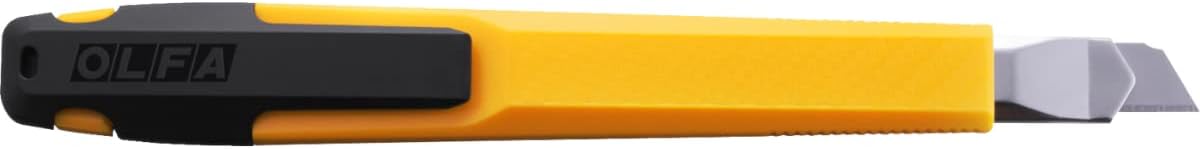 9mm Slide Lock Utility Knife (A-1) - Multi-Purpose Retractable Precision Knife w/ Snap-Off Blade, Replacement Blades: Any 9mm Blade