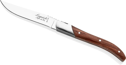 Steak Knives, Luxury Line, 6 Pieces, Olive Wood, in Giftbox