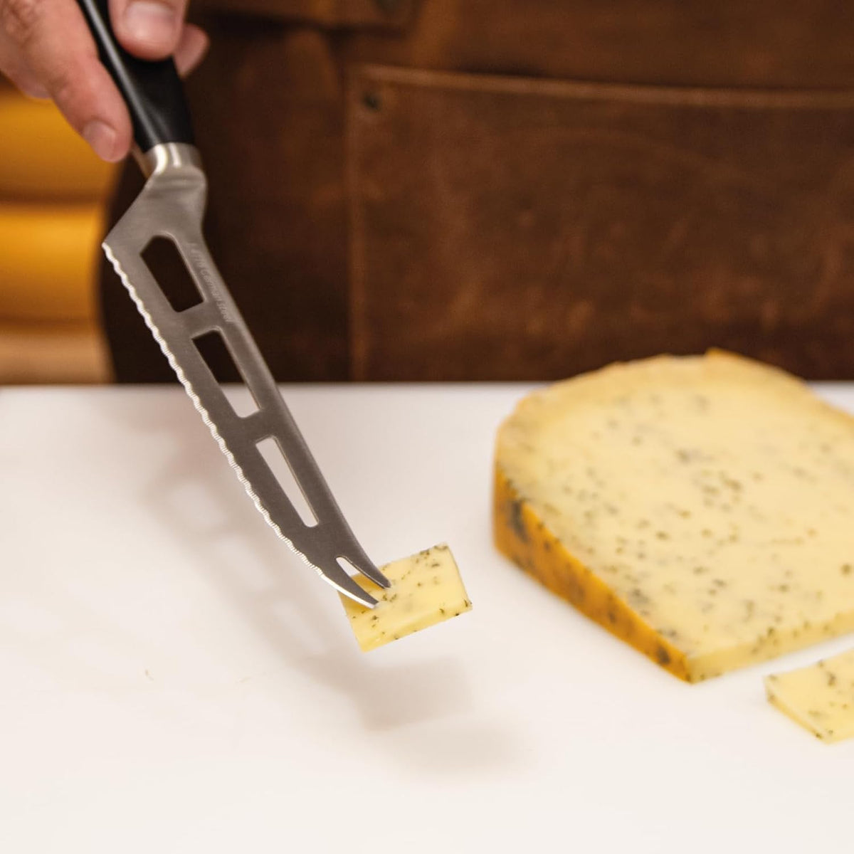 Soft cheese knife - 140 mm - Cheese Knife - For soft cheese - Premium Quality - German steel - HACCP knife