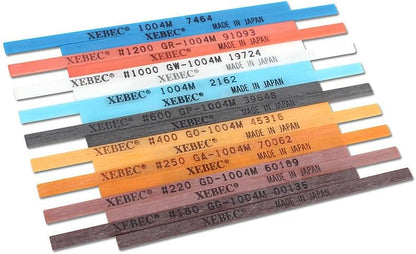 Ceramic Fibre Oilstone,100mm Polished Fiber Rod Grinding Whetstones (#400, 1006M(1 * 6 * 100mm))