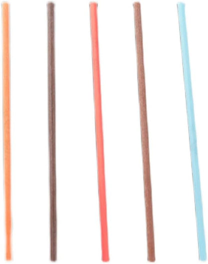 Ceramic Fibre Oilstone,100mm Polished Fiber Rod Grinding Whetstones (#400, 1006M(1 * 6 * 100mm))