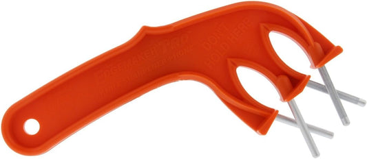 The Knife Sharpener Pro 331- Perfect for Sharpening & Honing any Blade, Durable, Safe & Easy to Use- Orange
