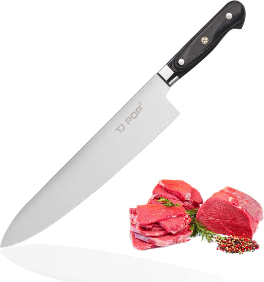 Gyuto Chef Knife 10.6 inch, Professional Japanese Sushi Knife, Full-tang Designed, Premium High Carbon Steel Blade 270mm
