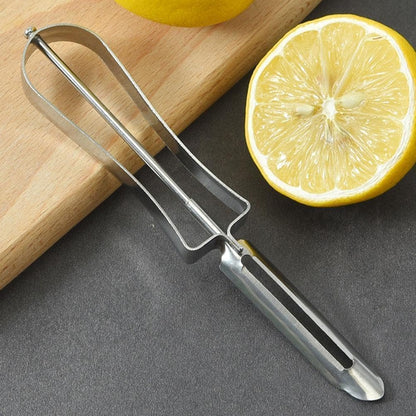 1Pc Stainless Steel Rotary Peeler Multi-function Peeling Knife,potato Carrot Hand Peeler Food Fruit Vegetable Cutter Kitchen Tools,Home Kitchen Outdoor Peelers Kitchen Utensils and Gadgets