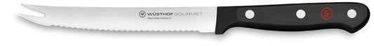 WÜSTHOF Gourmet 5" Tomato Knife, Black