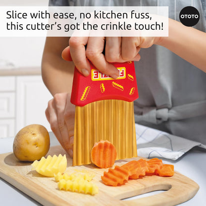 Bert Cheese Knife, Gnome-Themed Multifunctional Knife for Cheese, Fruits, and Veggies, Cute Kitchen Accessories, BPA-Free Kitchen Gadget, Funny Gadgets, Gnomes Gifts for Women