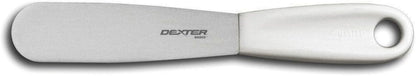 18283 Mother Russell Spreader, Stainless Steel Blade With Polypropylene Handle, Wide 4.5-in Blade for Spreading and Slicing, 8-in Overall Length, Silver/White Kitchen Tool
