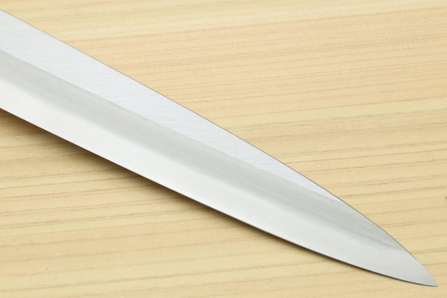 Yoshihiro Shiroko High Carbon Steel Kasumi Yanagi Magnolia Handle Sushi Sashimi Chef Knife (11.8" (300mm))