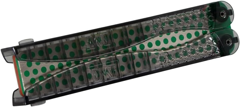 DMT DiaFold Portable Sharpening Stone - Double Sided, Foldable Diamond Knife Sharpener for the Workshop, Jobsite or Kitchen - Extra Fine/Extra Extra Fine - Non-Slip - 9.5L x 5W x 3.25H Inches