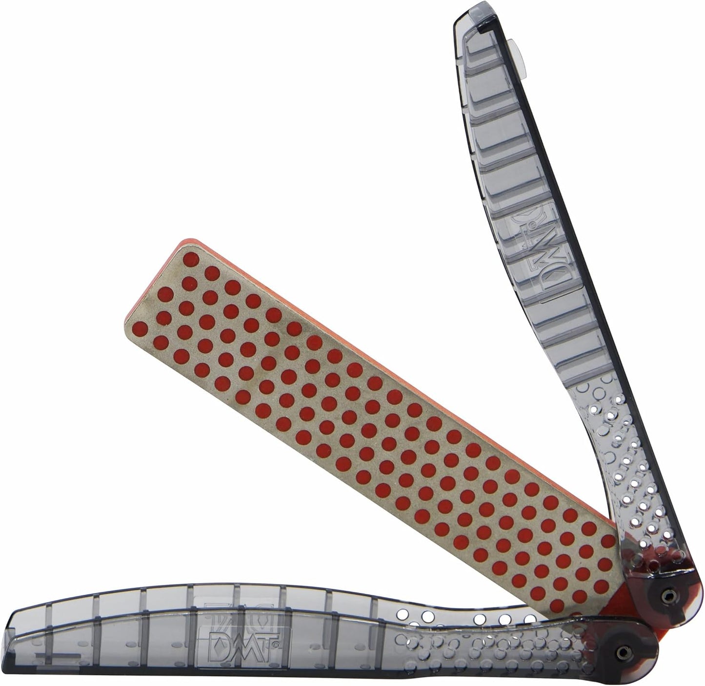 DMT DiaFold Portable Sharpening Stone - Double Sided, Foldable Diamond Knife Sharpener for the Workshop, Jobsite or Kitchen - Extra Fine/Extra Extra Fine - Non-Slip - 9.5L x 5W x 3.25H Inches
