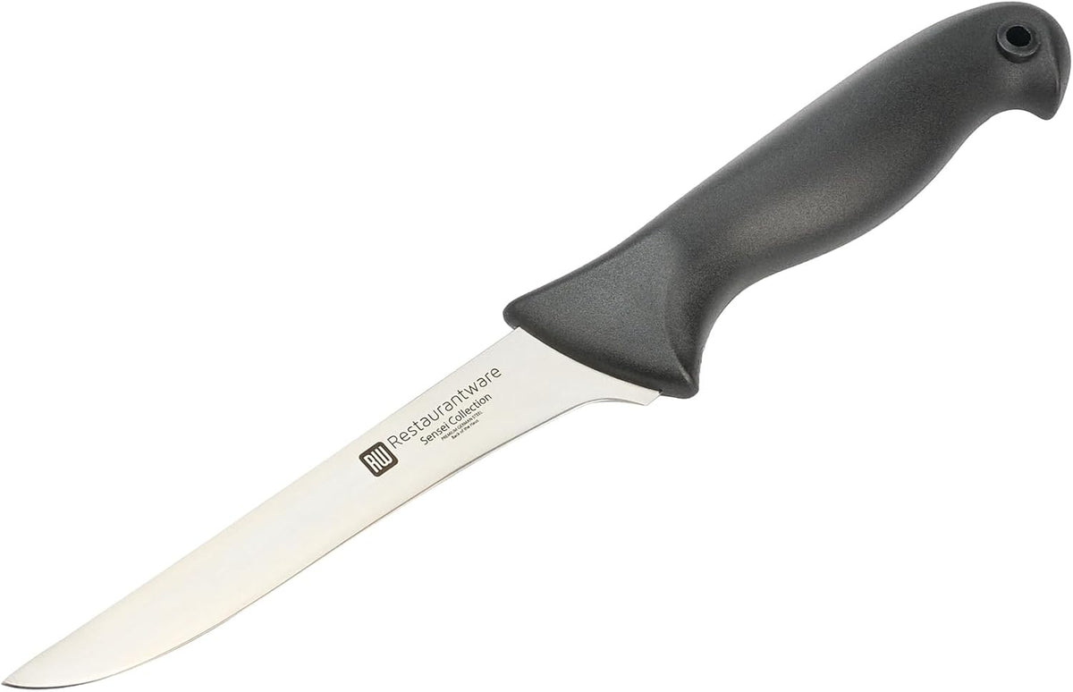 Sensei Back of the Haus - 8-inch Offset Bread Knife - Professional Chef's Kitchen Knife - Durable German Steel - Stain Resistant - With HACCP Coding For Food and Allergen Safety