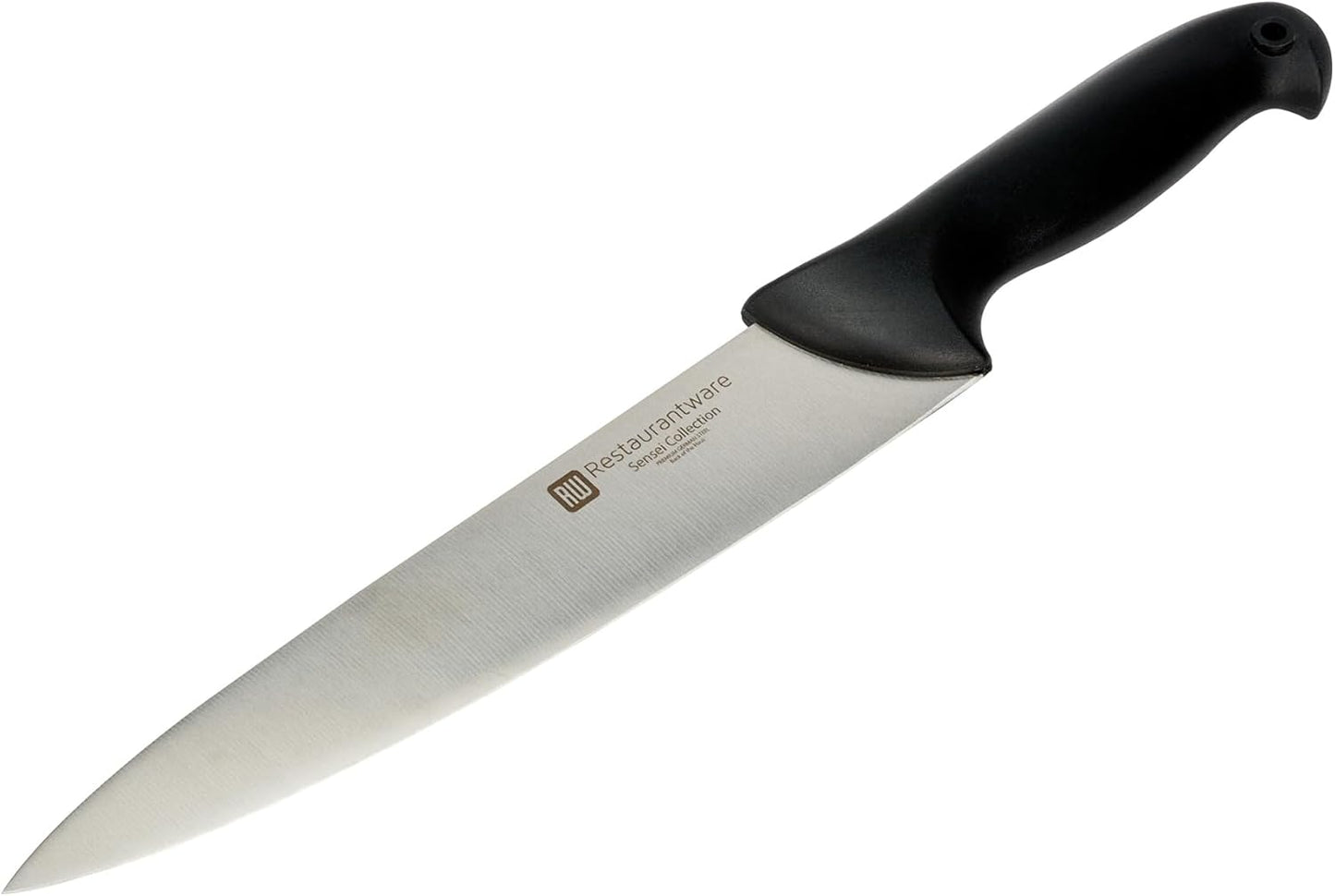 Sensei Back of the Haus - 8-inch Offset Bread Knife - Professional Chef's Kitchen Knife - Durable German Steel - Stain Resistant - With HACCP Coding For Food and Allergen Safety