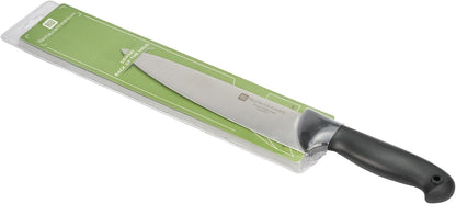 Sensei Back of the Haus - 8-inch Offset Bread Knife - Professional Chef's Kitchen Knife - Durable German Steel - Stain Resistant - With HACCP Coding For Food and Allergen Safety