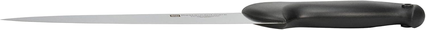 Sensei Back of the Haus - 8-inch Offset Bread Knife - Professional Chef's Kitchen Knife - Durable German Steel - Stain Resistant - With HACCP Coding For Food and Allergen Safety