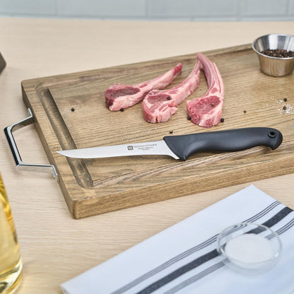 Sensei Back of the Haus - 8-inch Offset Bread Knife - Professional Chef's Kitchen Knife - Durable German Steel - Stain Resistant - With HACCP Coding For Food and Allergen Safety