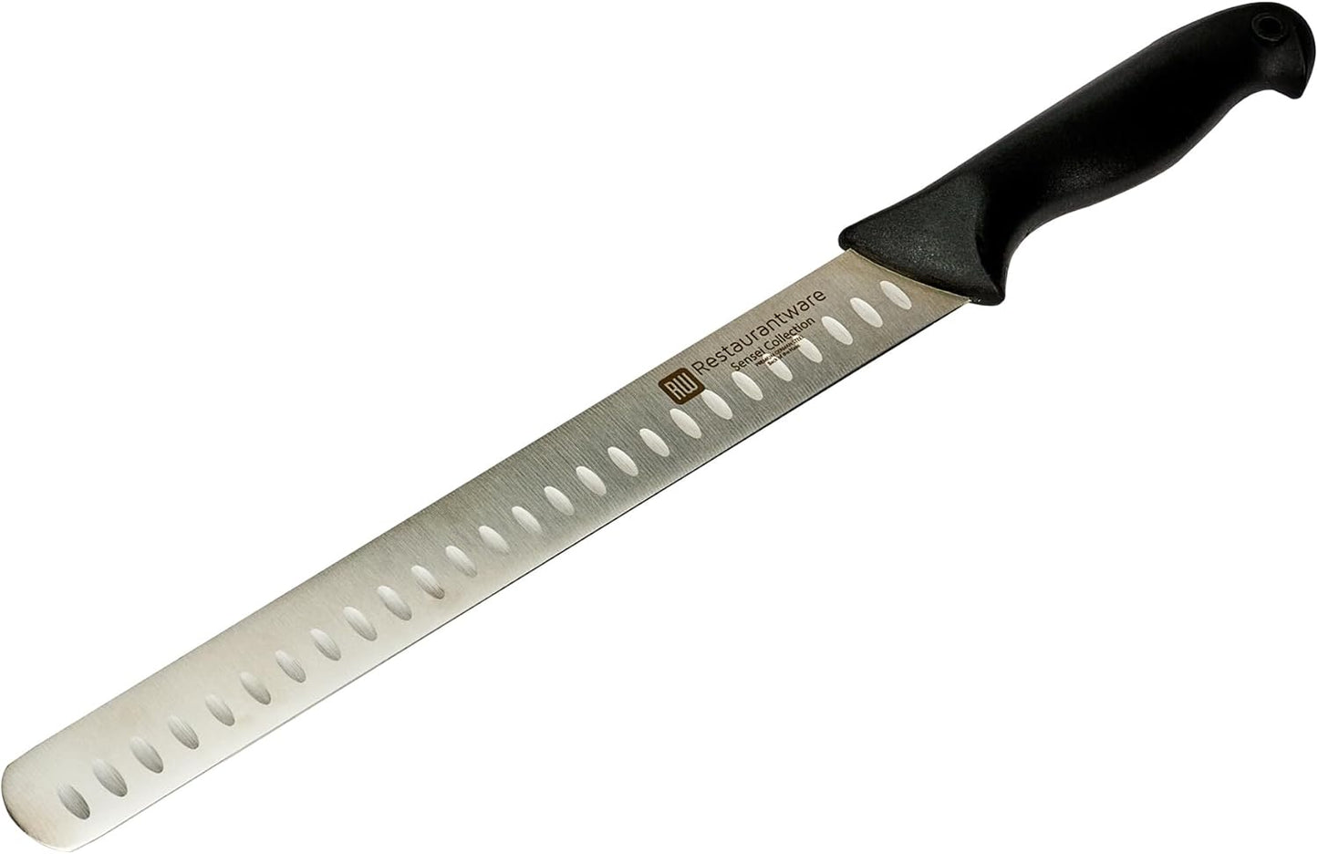 Sensei Back of the Haus - 8-inch Offset Bread Knife - Professional Chef's Kitchen Knife - Durable German Steel - Stain Resistant - With HACCP Coding For Food and Allergen Safety