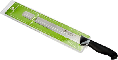 Sensei Back of the Haus - 8-inch Offset Bread Knife - Professional Chef's Kitchen Knife - Durable German Steel - Stain Resistant - With HACCP Coding For Food and Allergen Safety