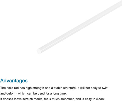 Zirconia Ceramic Rod Solid Cylinder Whetstone 3mmx100mm Sharpening for Knives Scissors