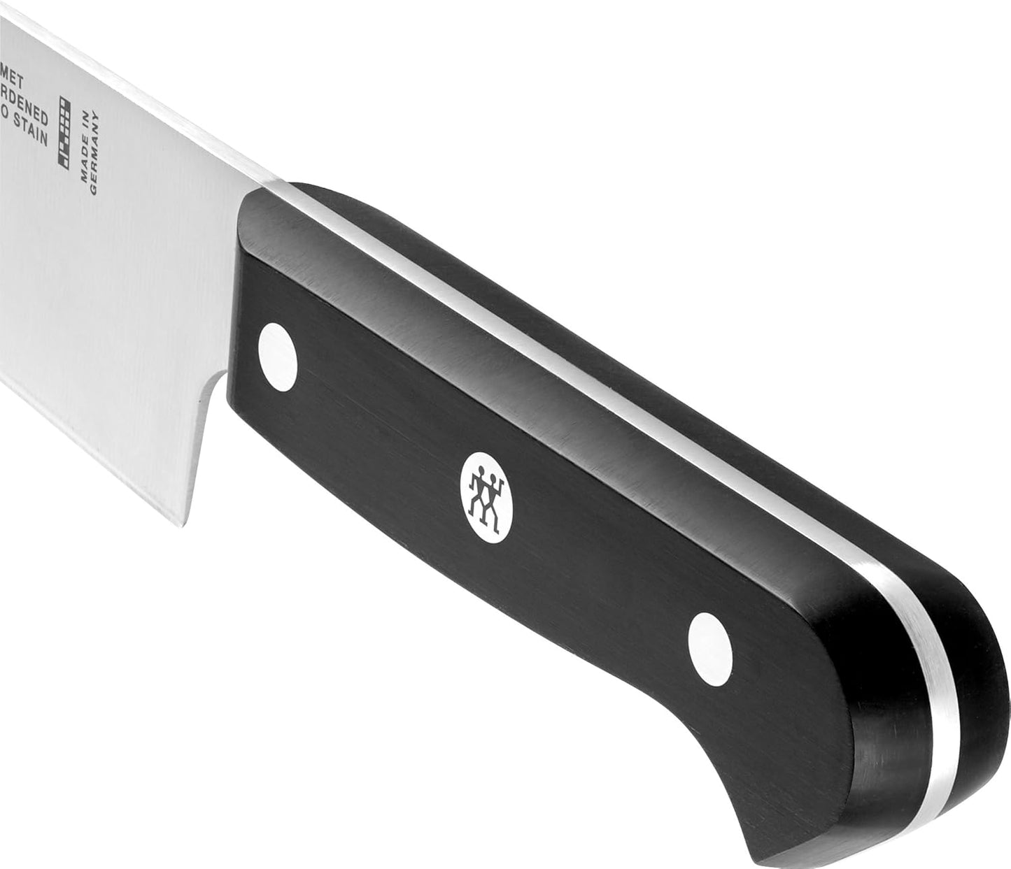 Gourmet 6-Piece Razor-Sharp German Steak Knife Set, Made in Company-Owned German Factory with Special Formula Steel perfected for almost 300 Years, Dishwasher Safe