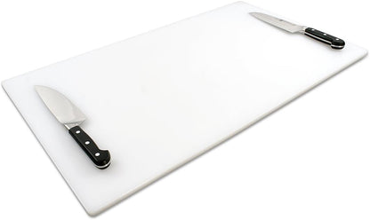 Extra Large 30 x 18 Inch Cutting Board for Meats, Game and Fish – 1/2 Inch Thick HDPP Plastic for Food Service, 10 pounds