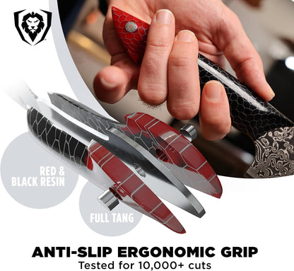 8" Chef Knife - AUS-12V Steel 66+ HRC